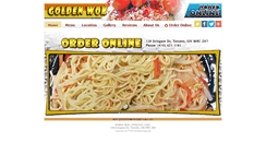 Desktop Screenshot of goldenwoktoronto.com